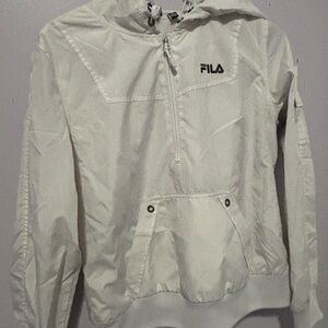 Fila Off-White Hooded Jacket